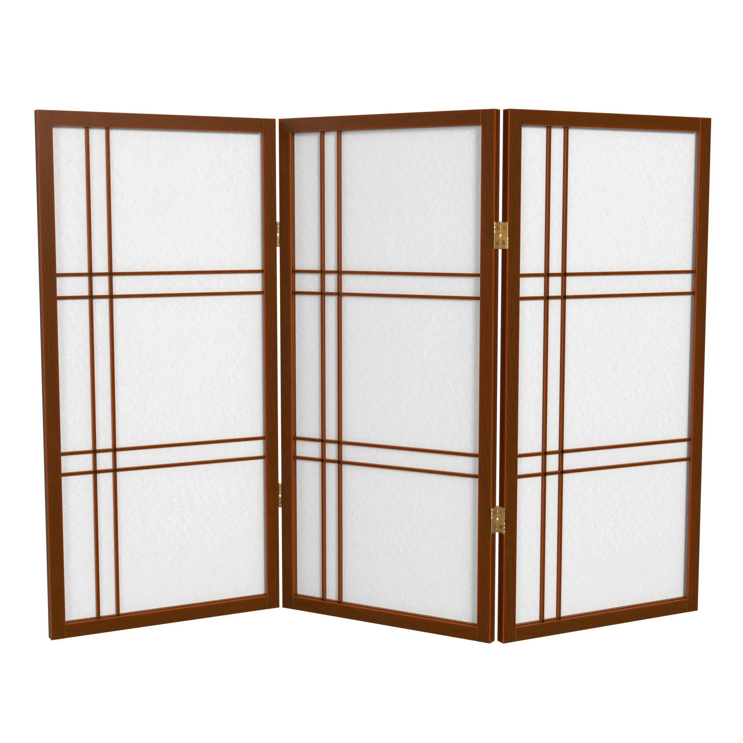 3 ft. Short Double Cross Shoji Screen - Image 5