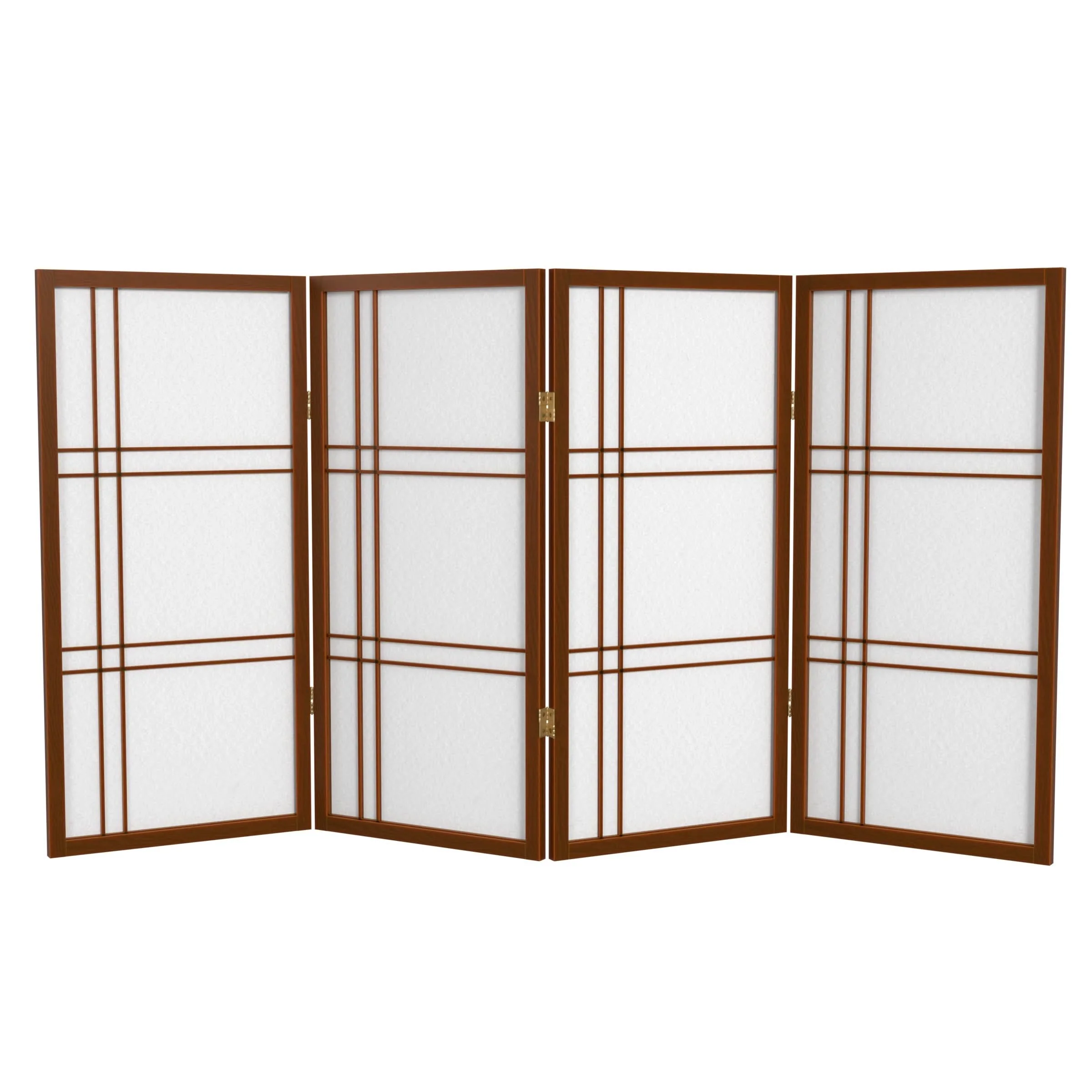 3 ft. Short Double Cross Shoji Screen - Image 6
