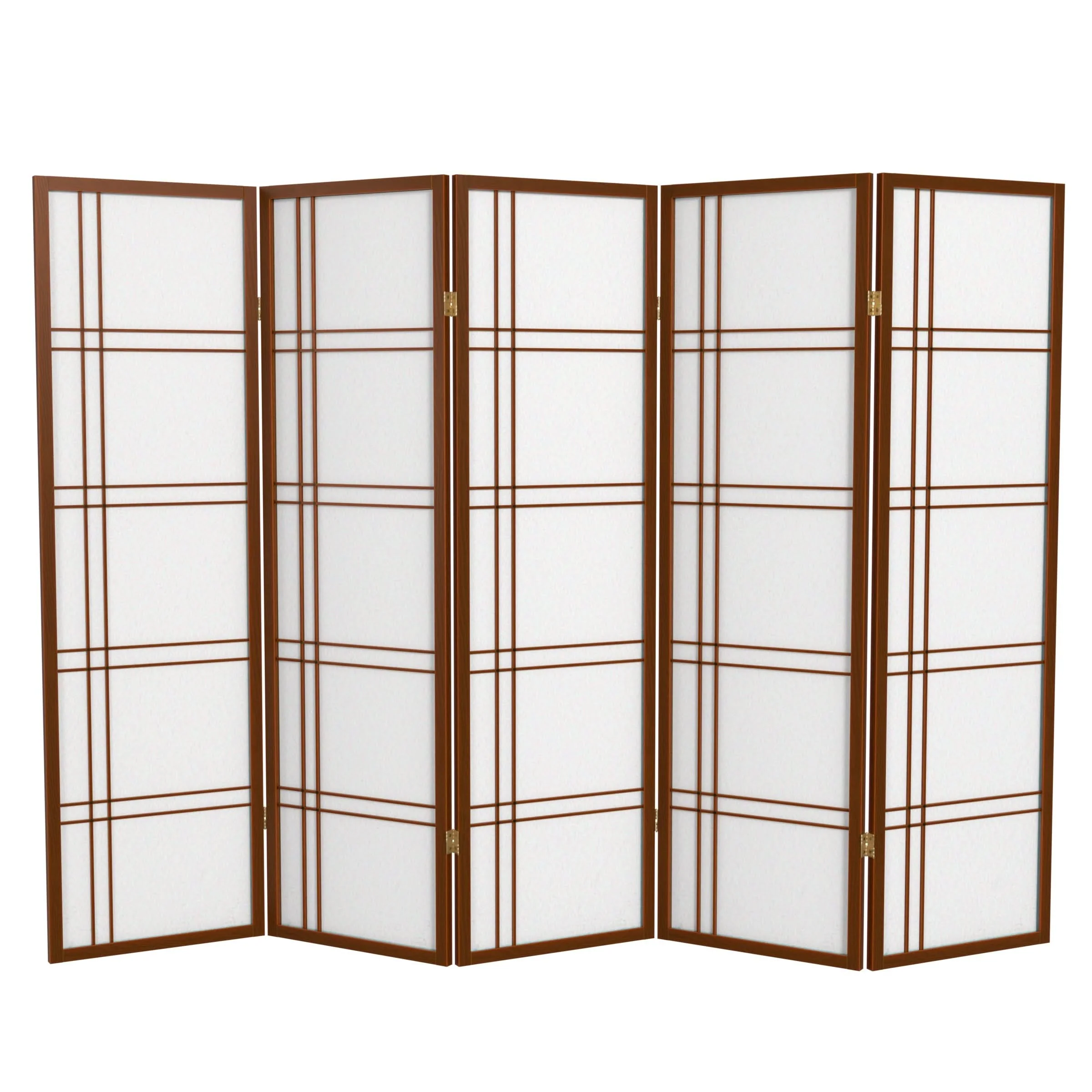 5 ft. Tall Double Cross Shoji Screen - Image 15