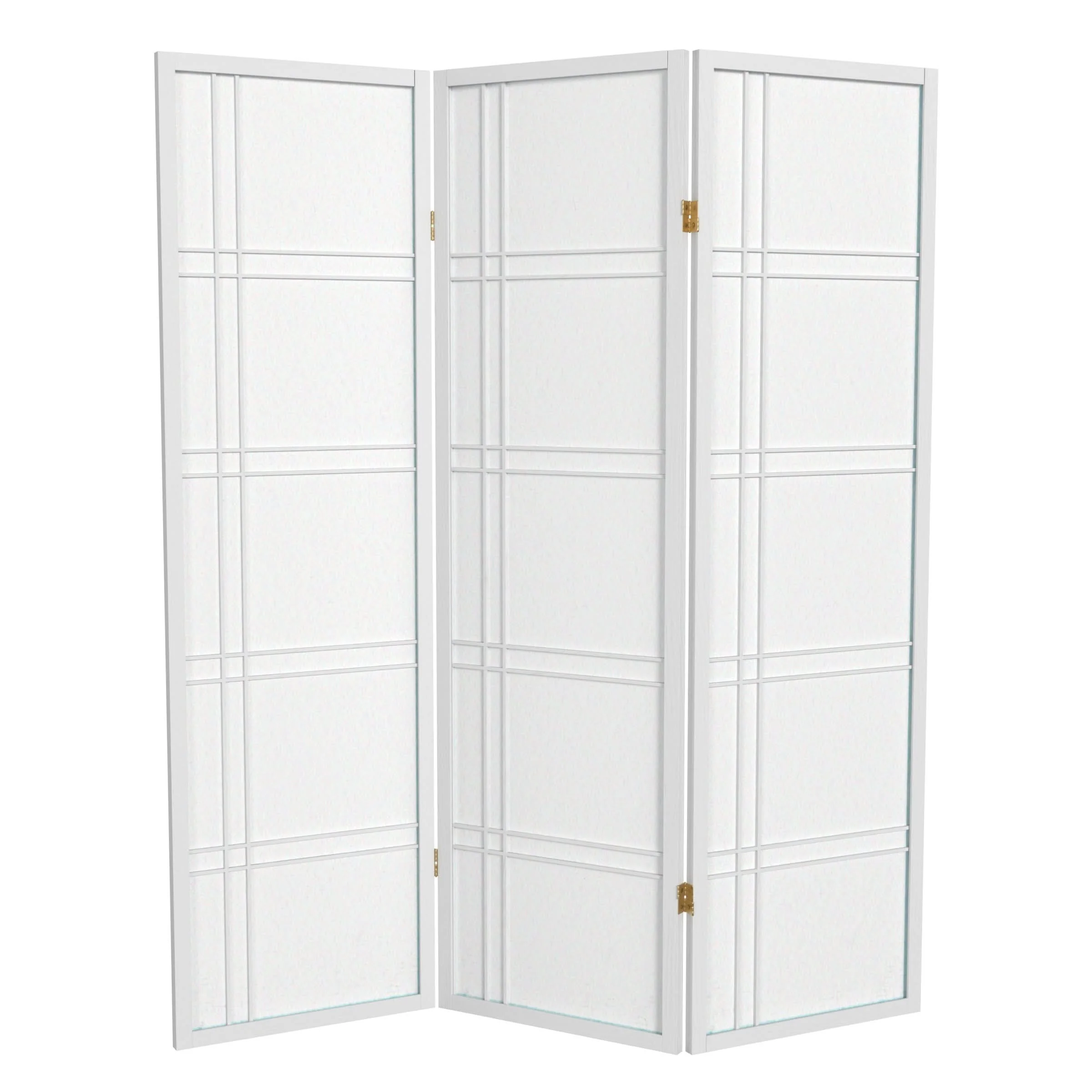 5 ft. Tall Double Cross Shoji Screen - Image 17