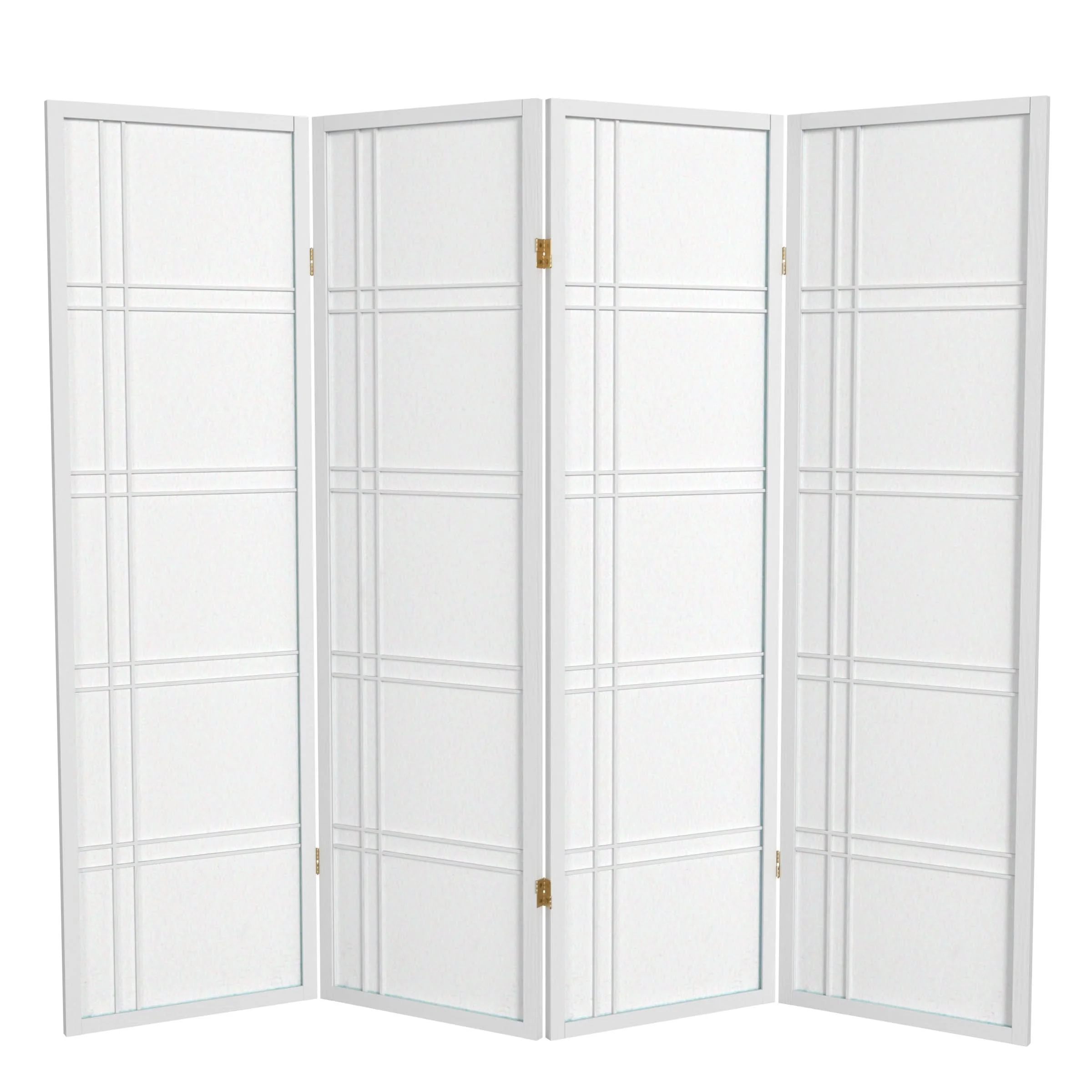 5 ft. Tall Double Cross Shoji Screen - Image 18