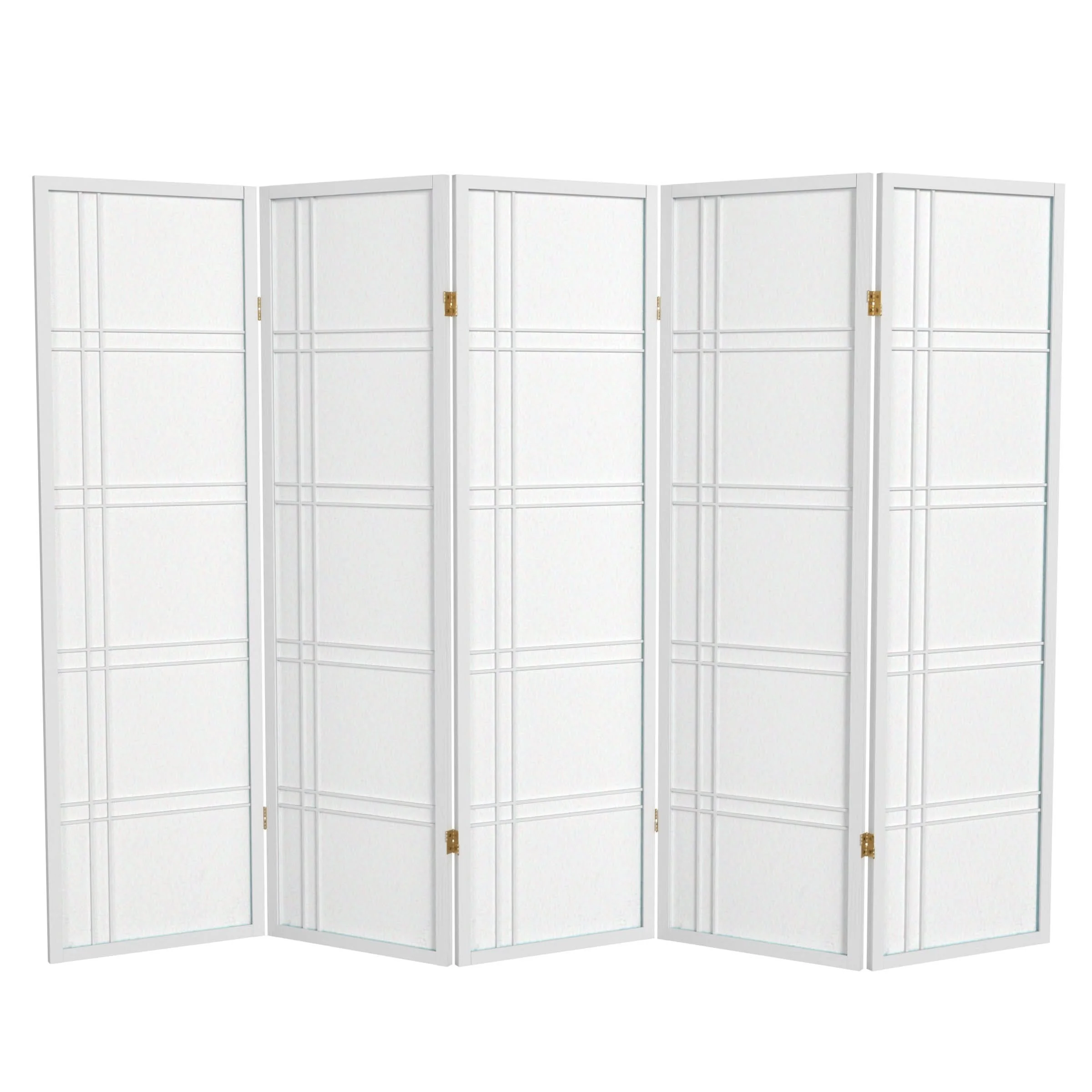 5 ft. Tall Double Cross Shoji Screen - Image 19