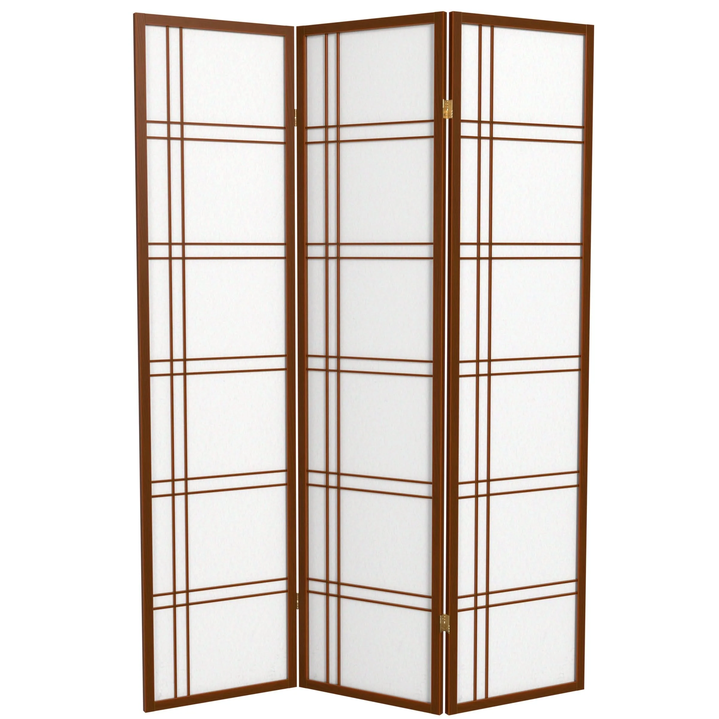 6 ft. Tall Double Cross Shoji Screen - Image 24