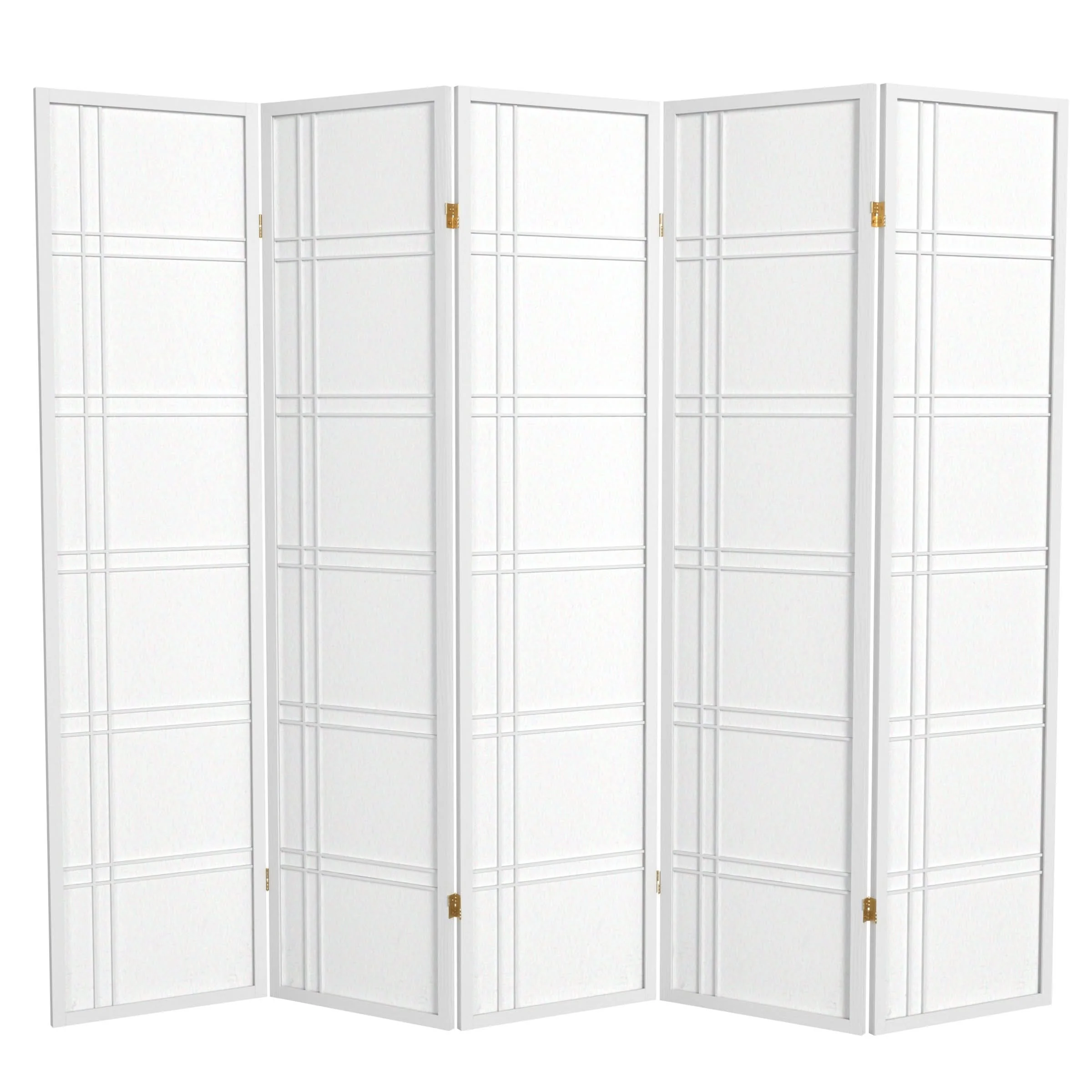 6 ft. Tall Double Cross Shoji Screen - Image 31