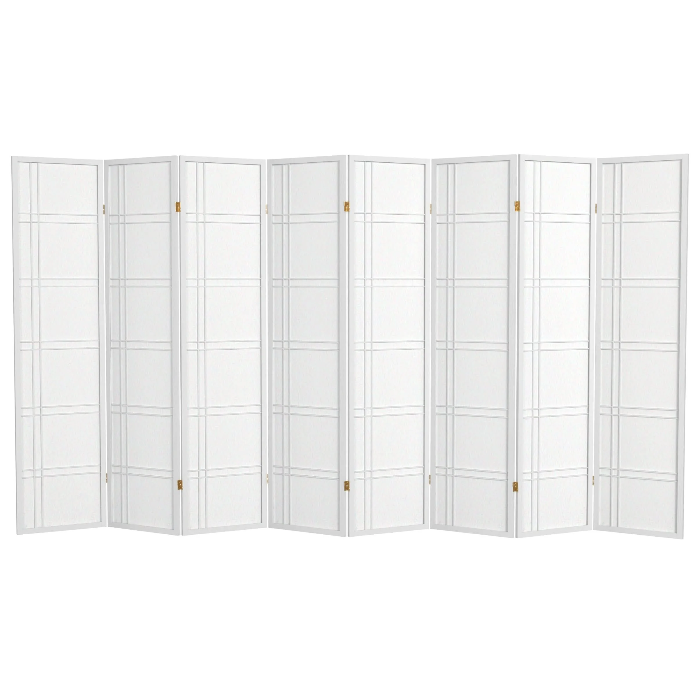6 ft. Tall Double Cross Shoji Screen - Image 33
