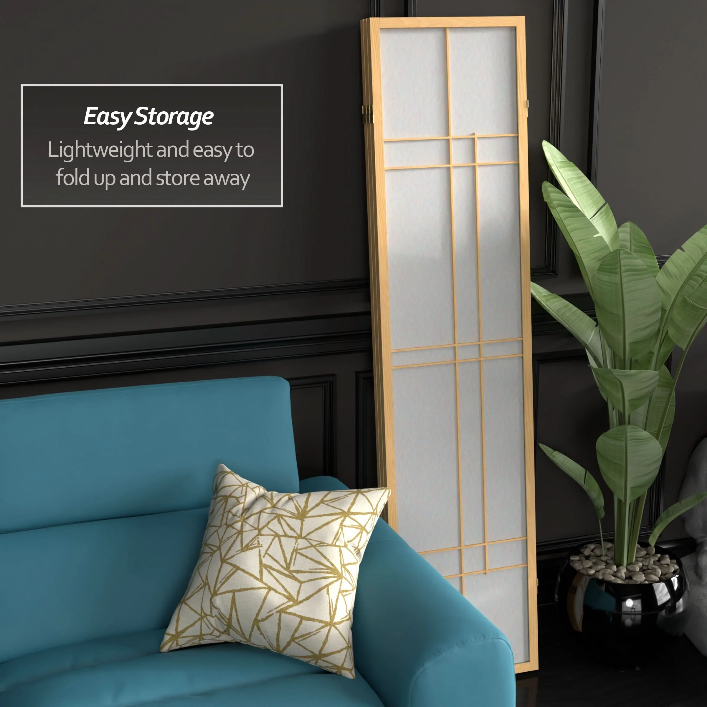 6 ft. Tall Etudes Shoji Screen - Image 41