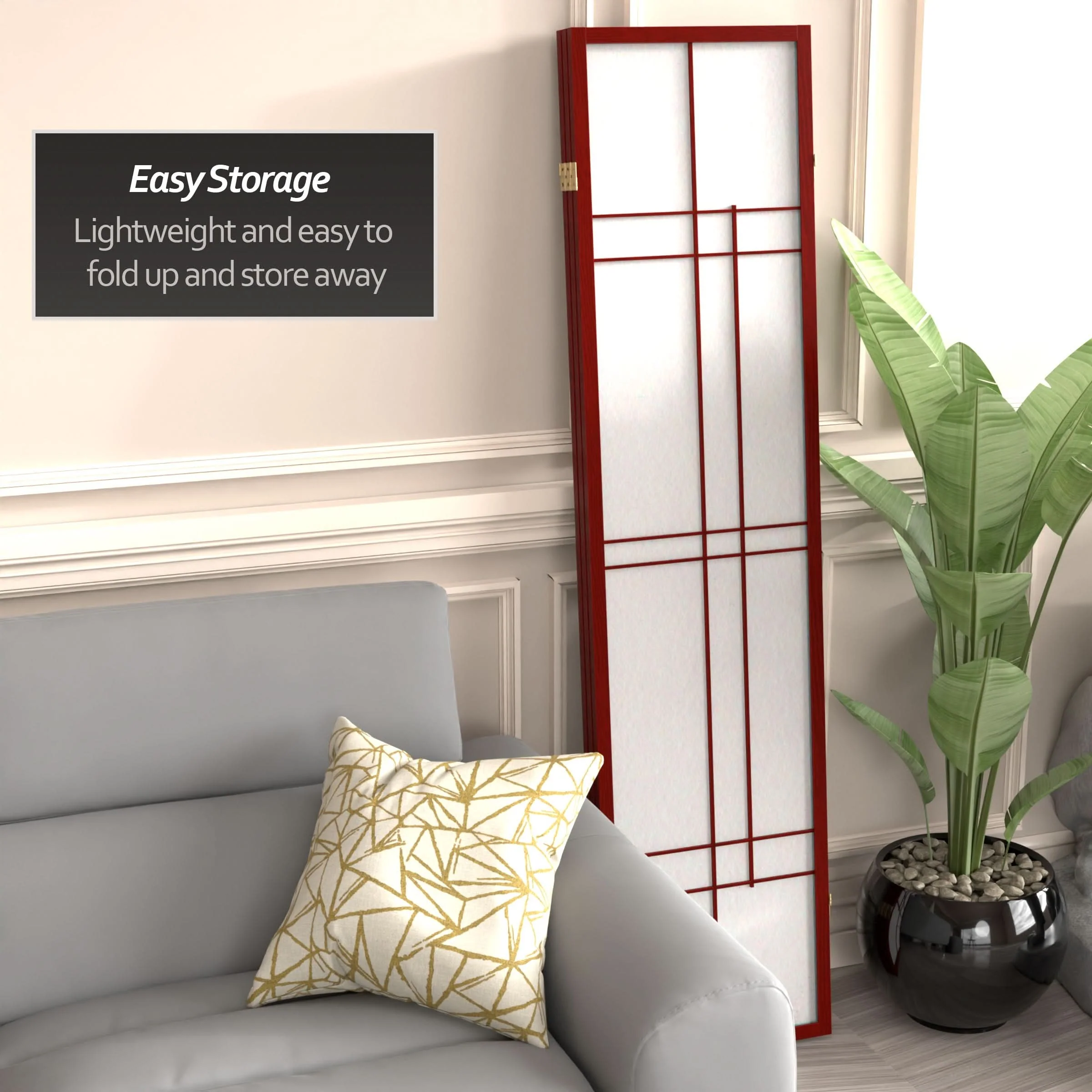 6 ft. Tall Etudes Shoji Screen - Image 42