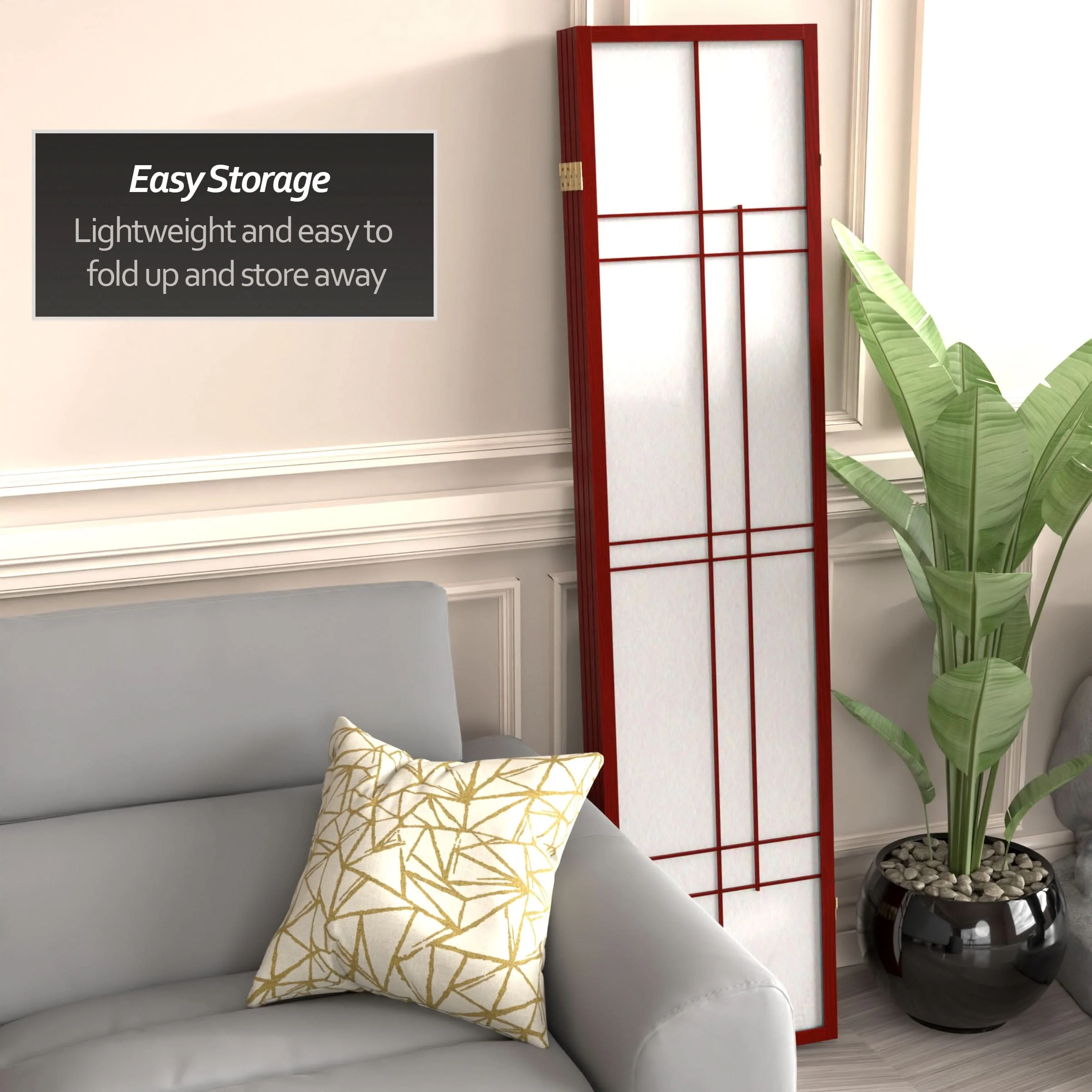 6 ft. Tall Etudes Shoji Screen - Image 45