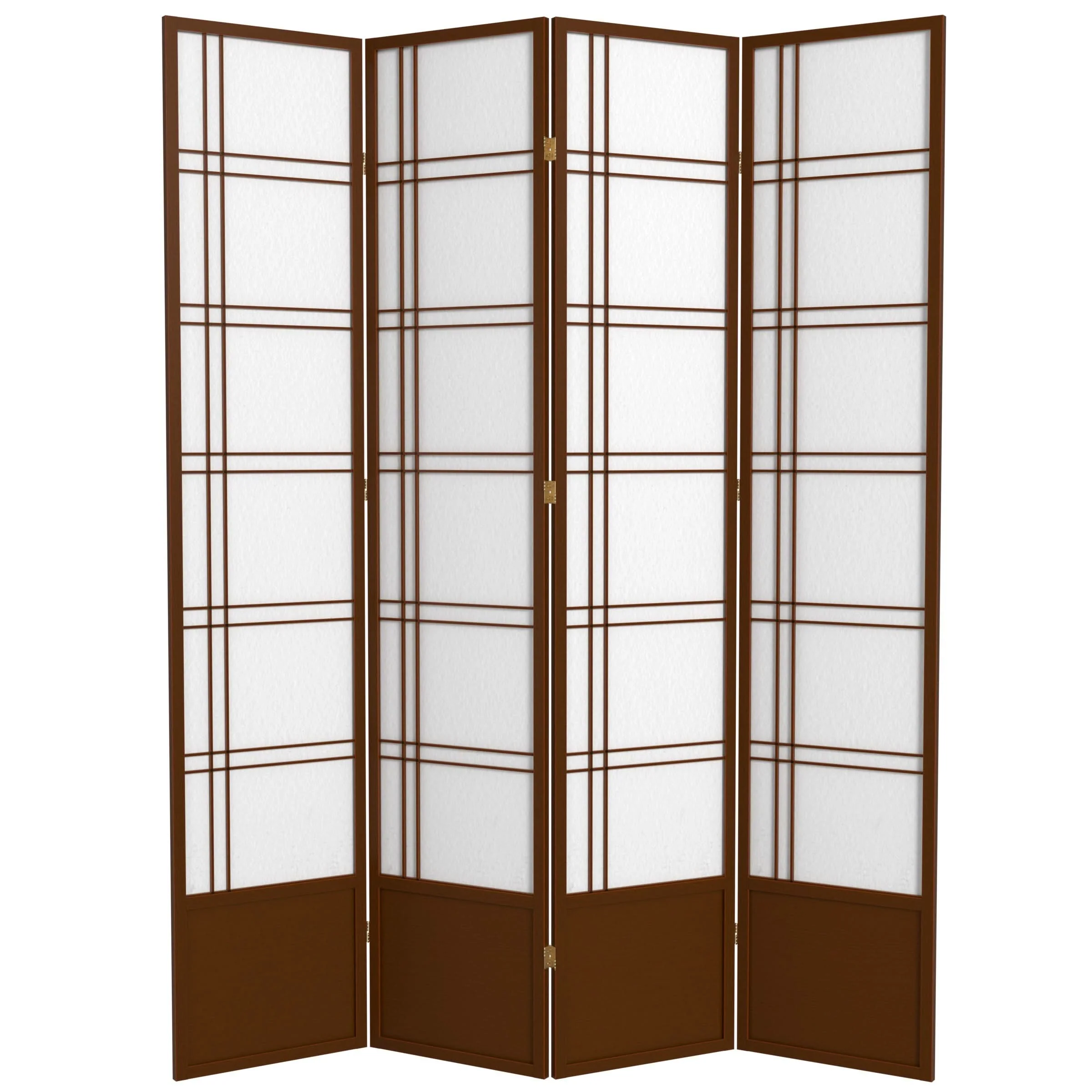 7 ft. Tall Double Cross Shoji Screen - Image 14
