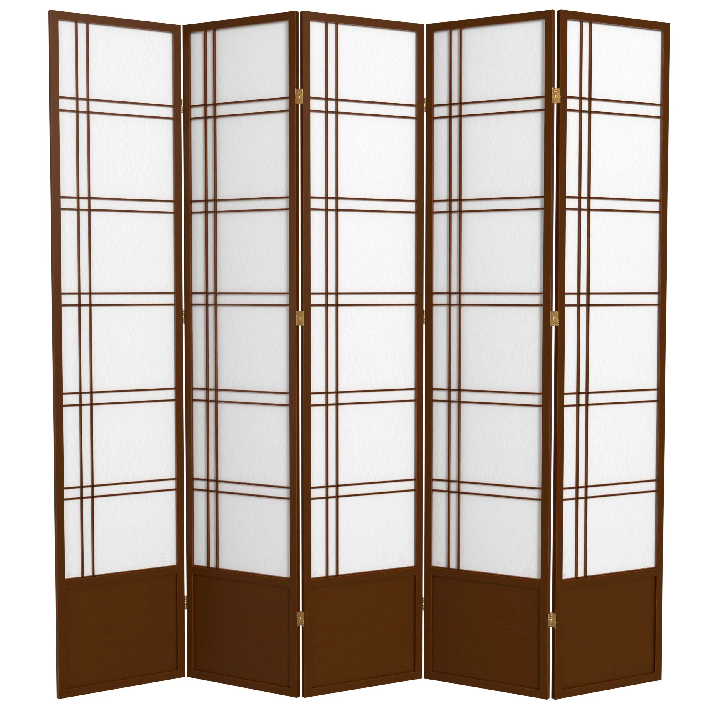 7 ft. Tall Double Cross Shoji Screen - Image 15