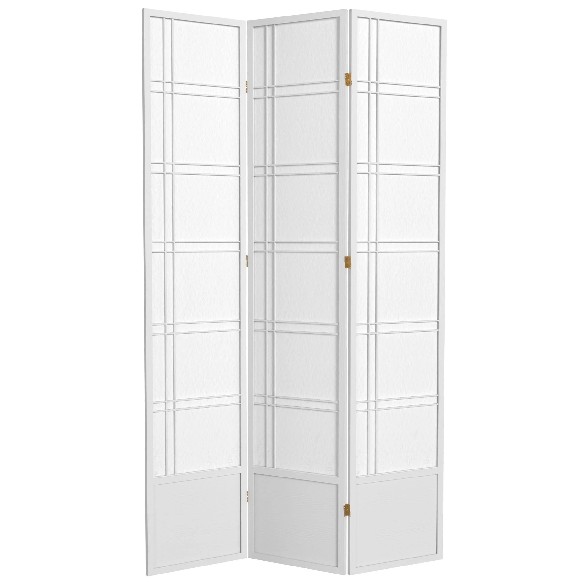 7 ft. Tall Double Cross Shoji Screen - Image 17