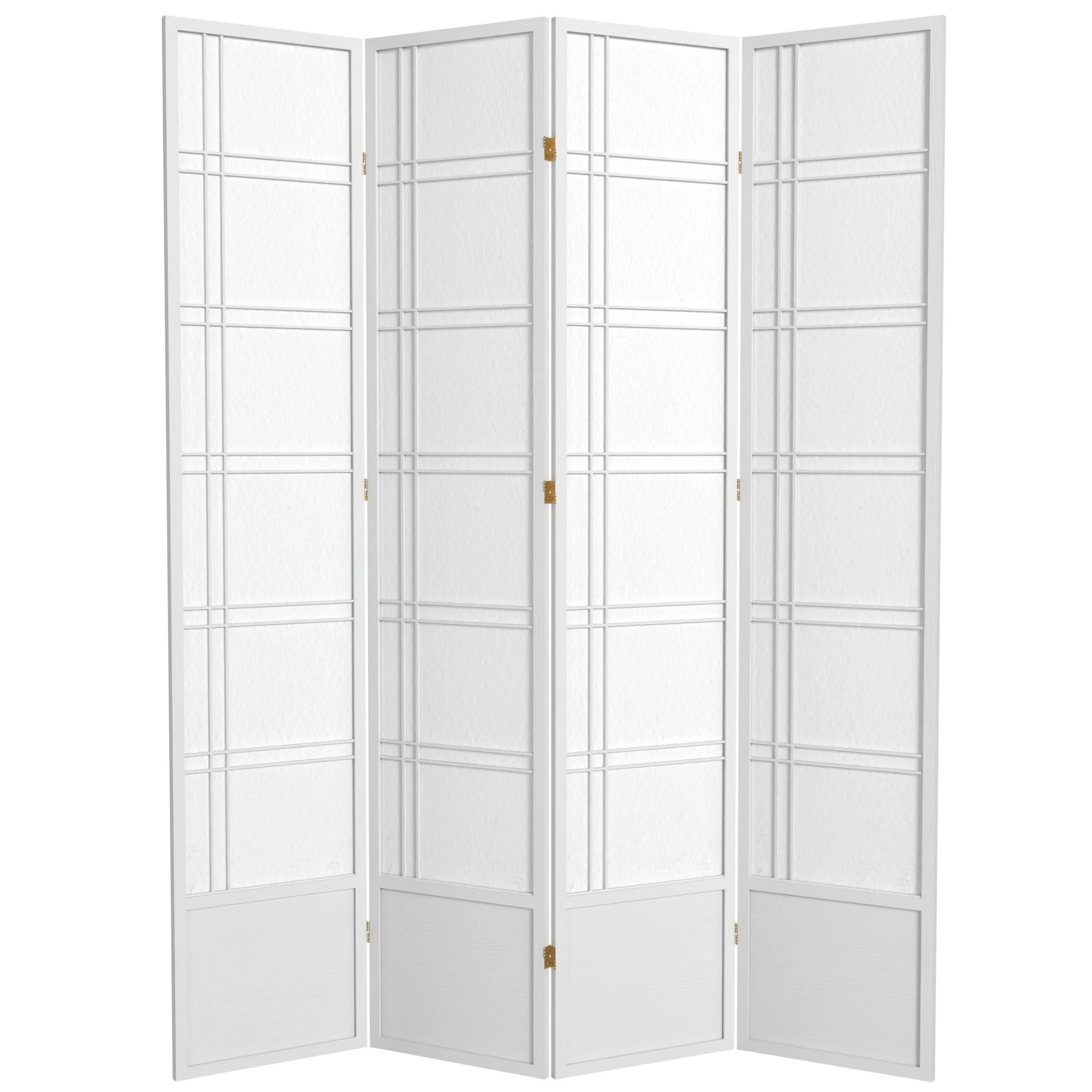 7 ft. Tall Double Cross Shoji Screen - Image 18