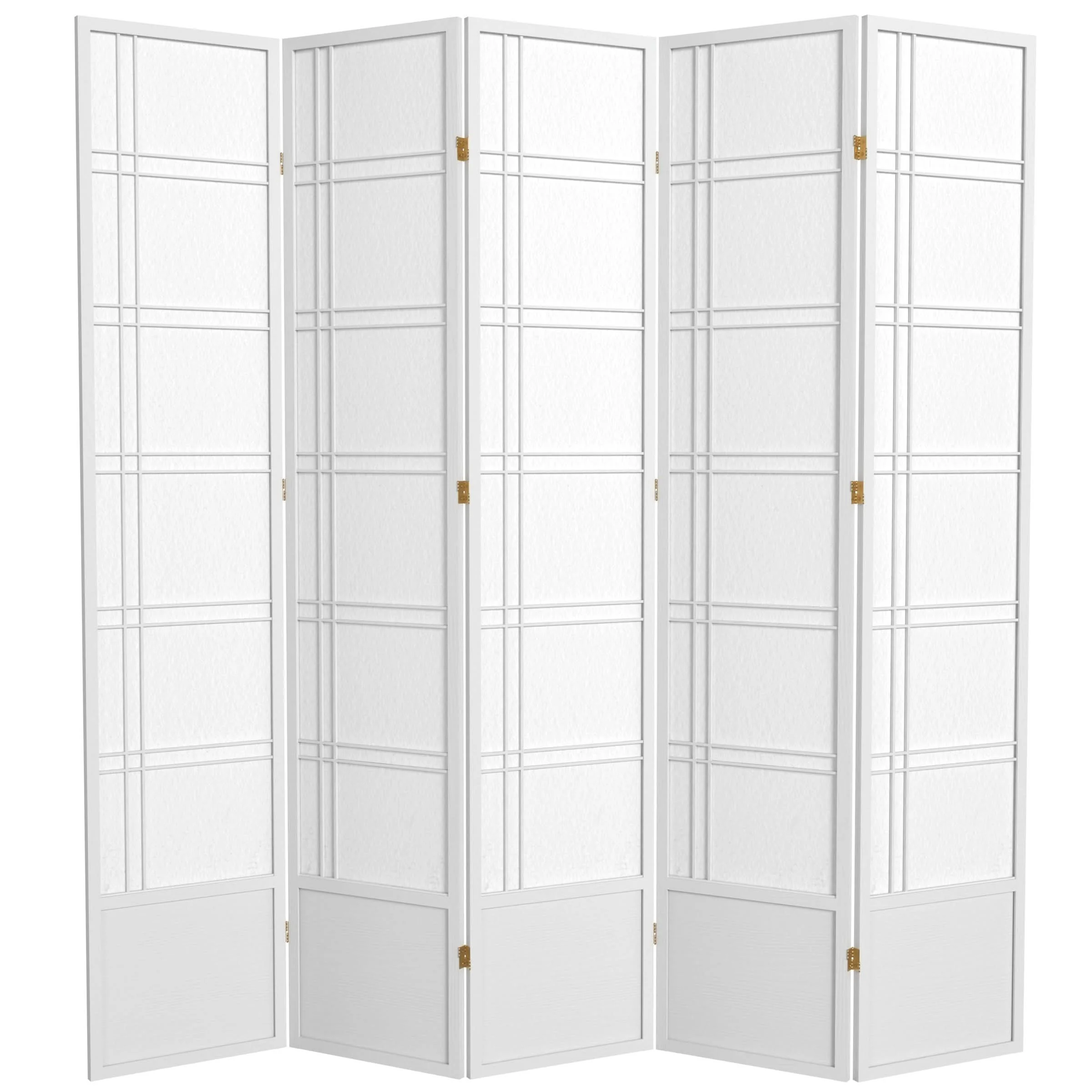 7 ft. Tall Double Cross Shoji Screen - Image 19