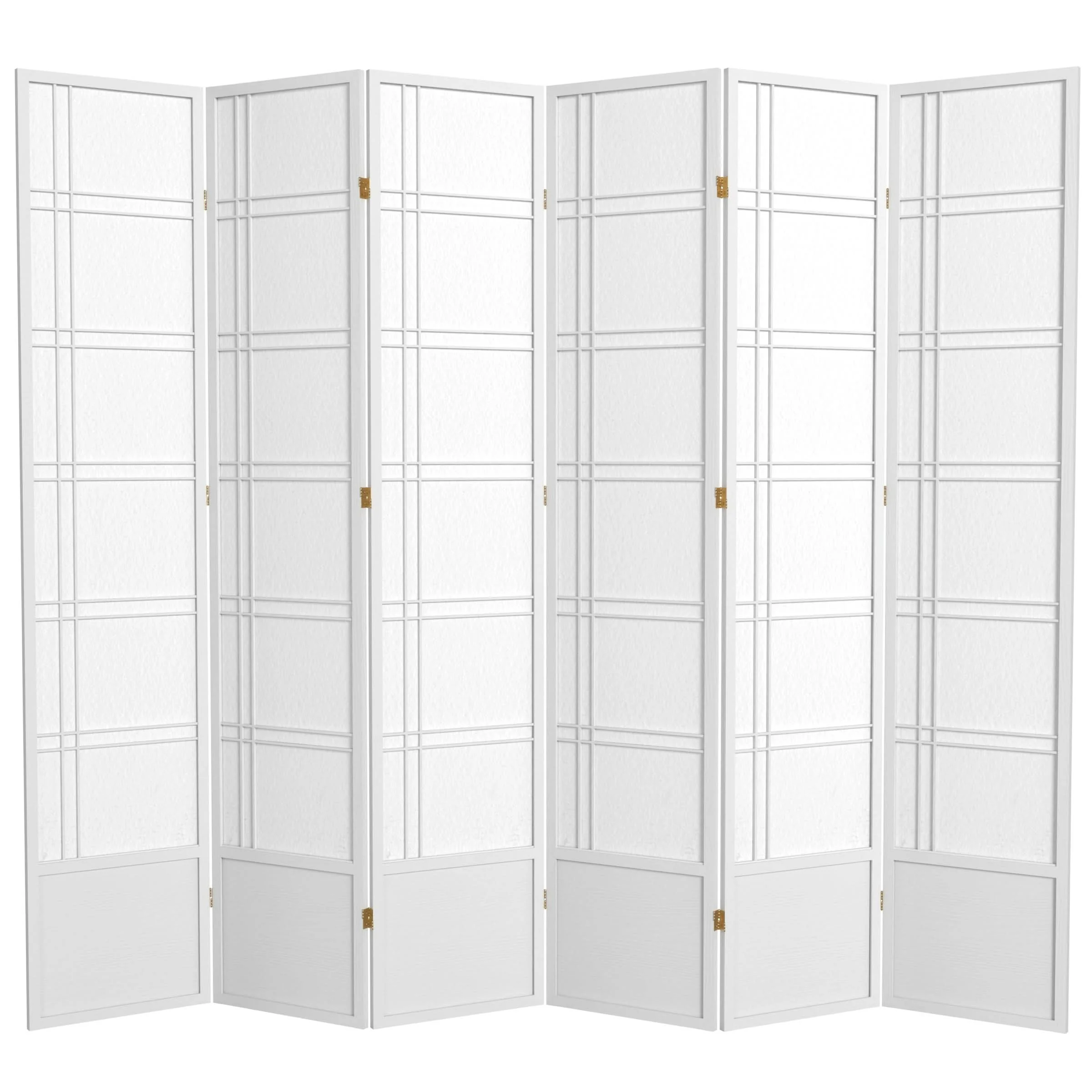 7 ft. Tall Double Cross Shoji Screen - Image 20