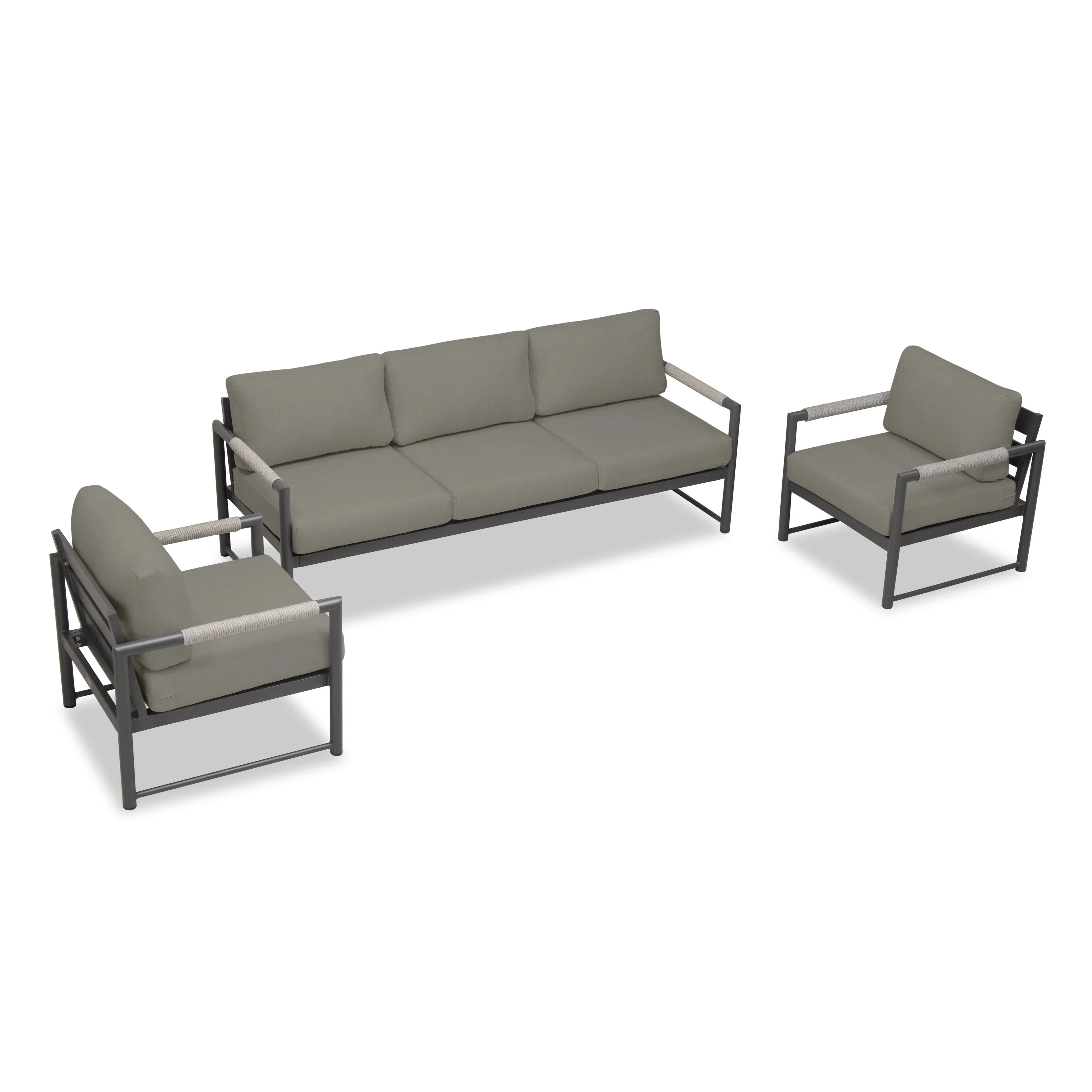Alto 3 Piece Sofa Club Chair Set - Image 22