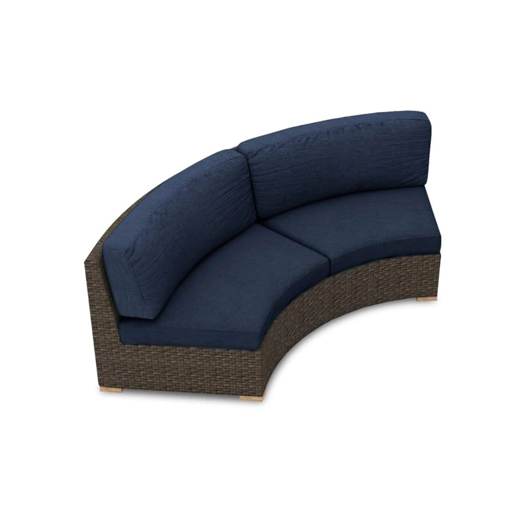Arden Curved Loveseat - Image 7