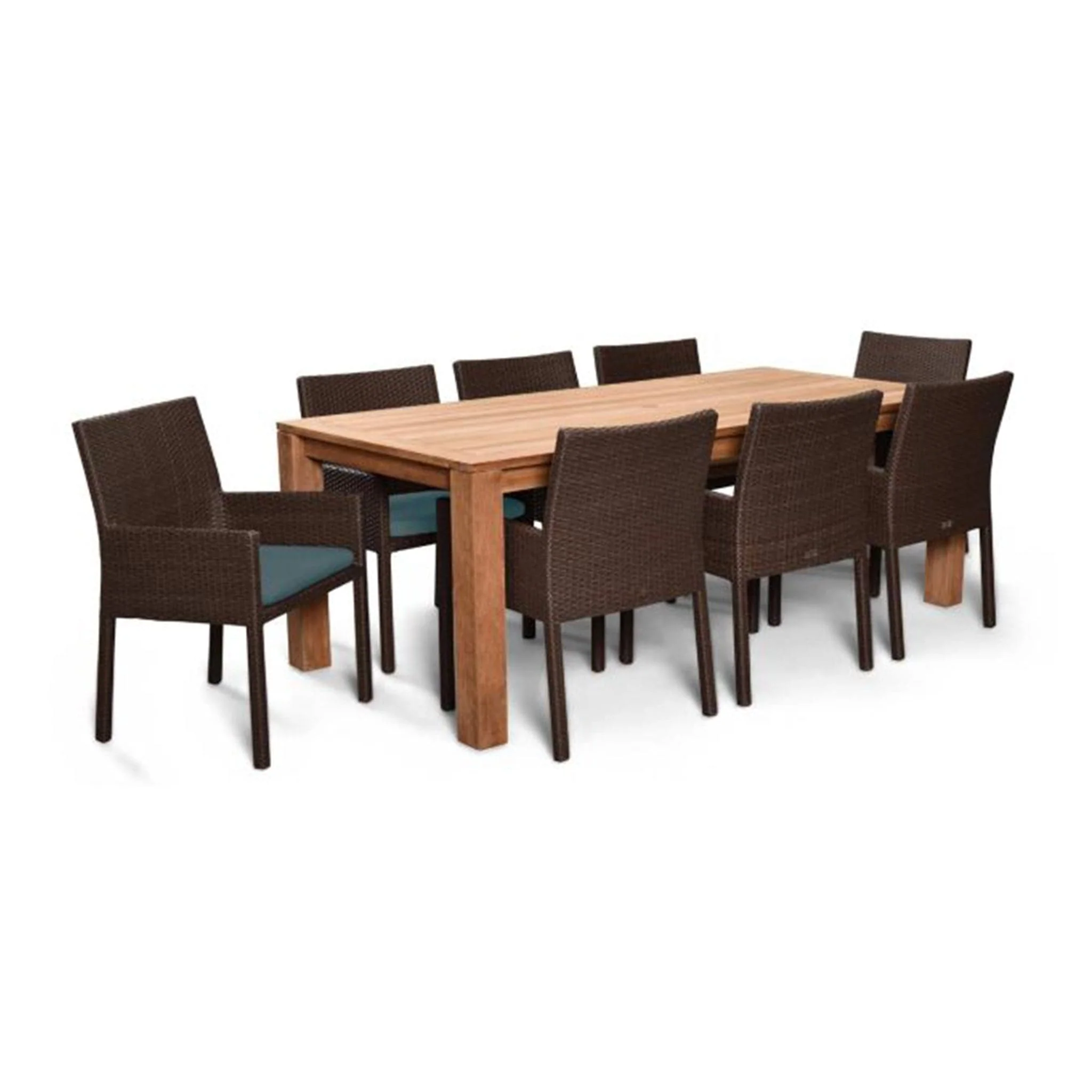 Arden Teak 9 Piece Dining Set - Image 5