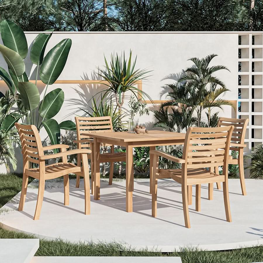 Birmingham Stacking Armchair (Set of 4) - Image 4