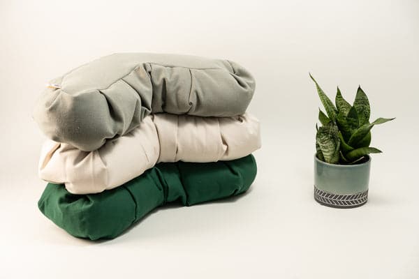 Canvas Crescent Cushion - Image 6