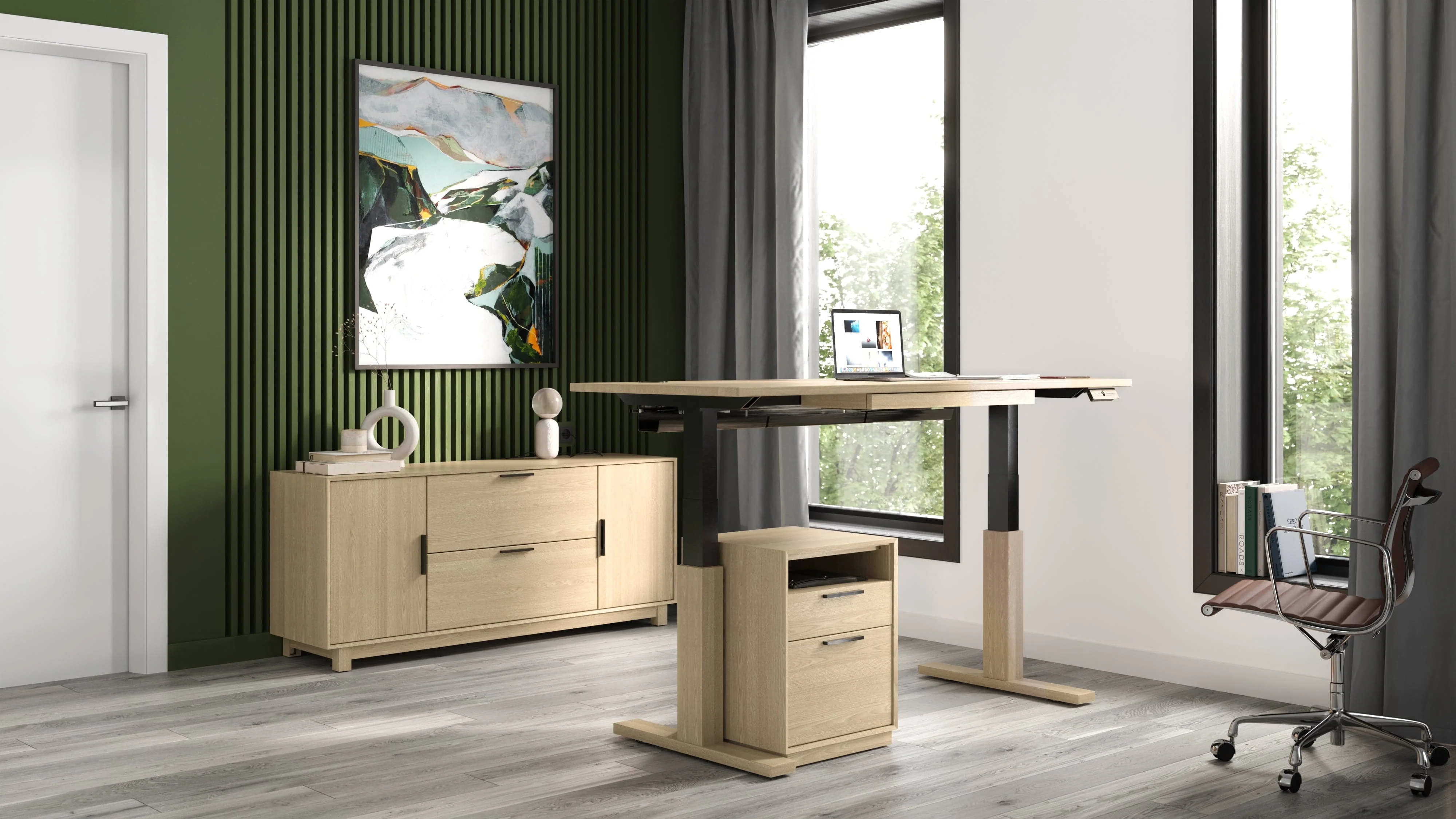 Copeland Invigo Workstation Sit-Stand Desk - Image 13