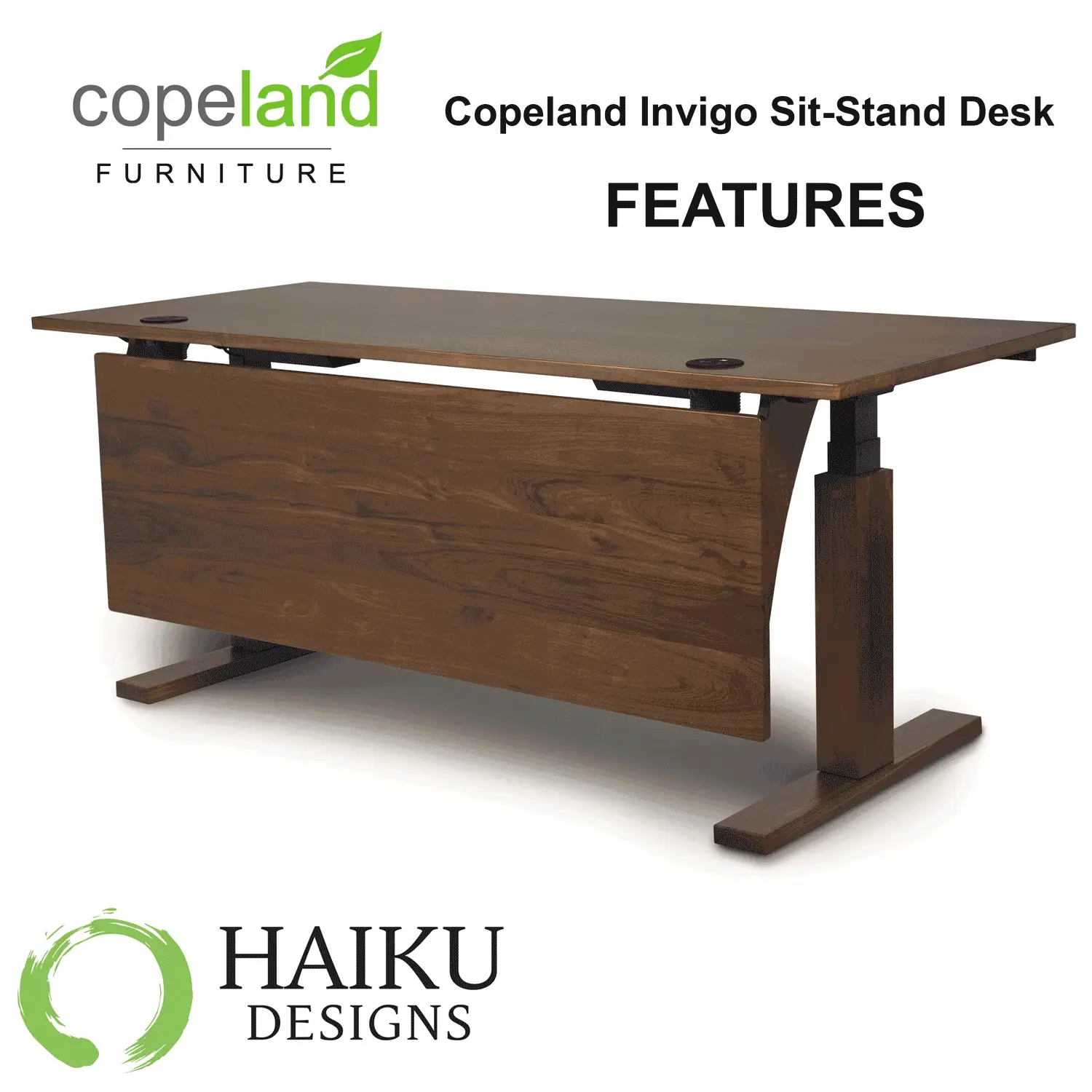 Copeland Invigo Workstation Sit-Stand Desk - Image 15
