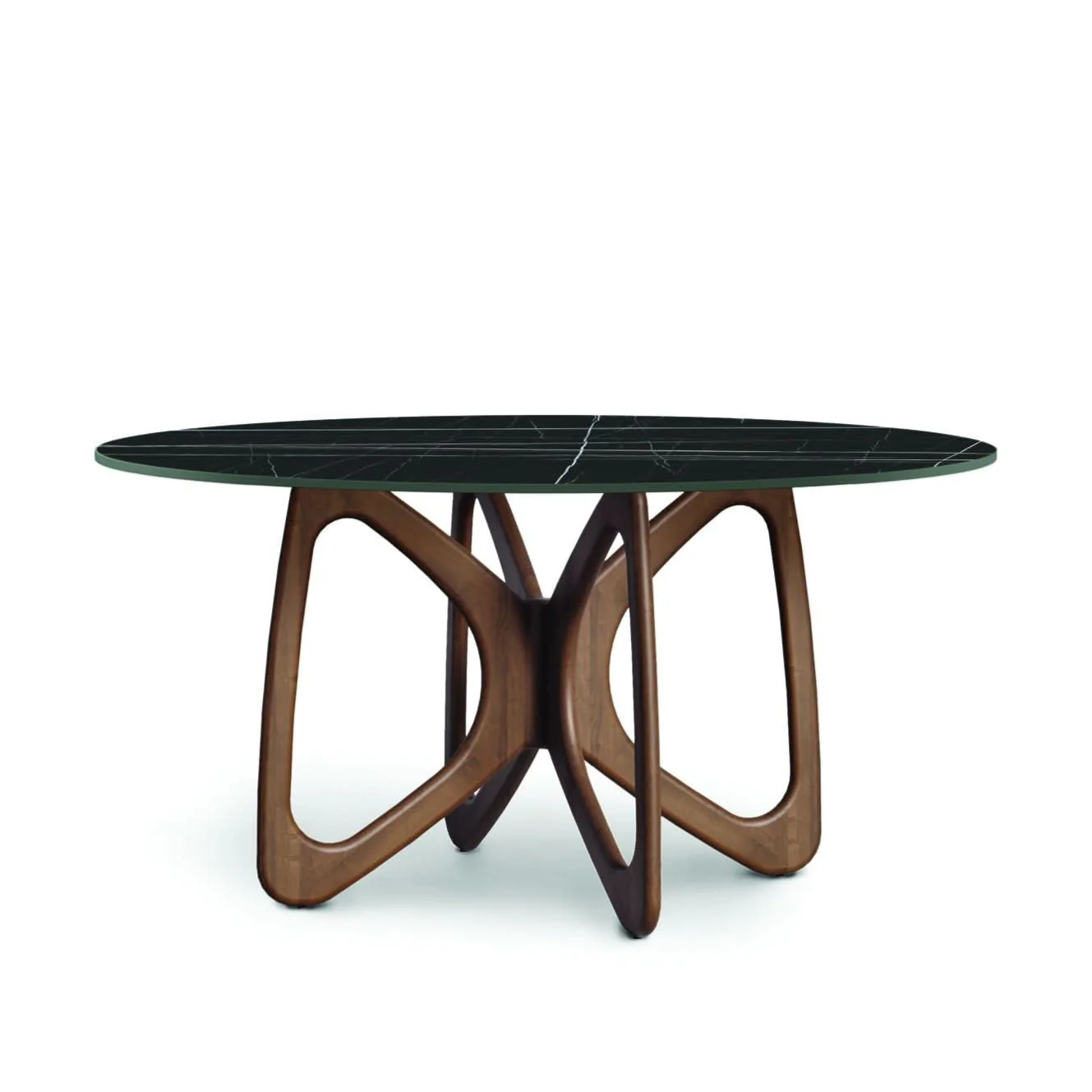 Copeland Butterfly Round Sintered Stone Top Table - Image 6