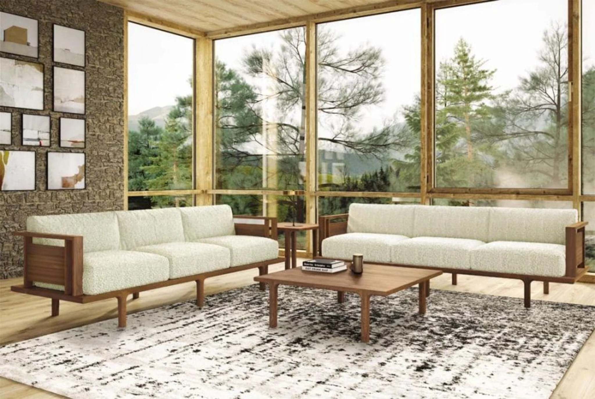 Copeland Sierra Sofa with Upholstered Panels - Image 6