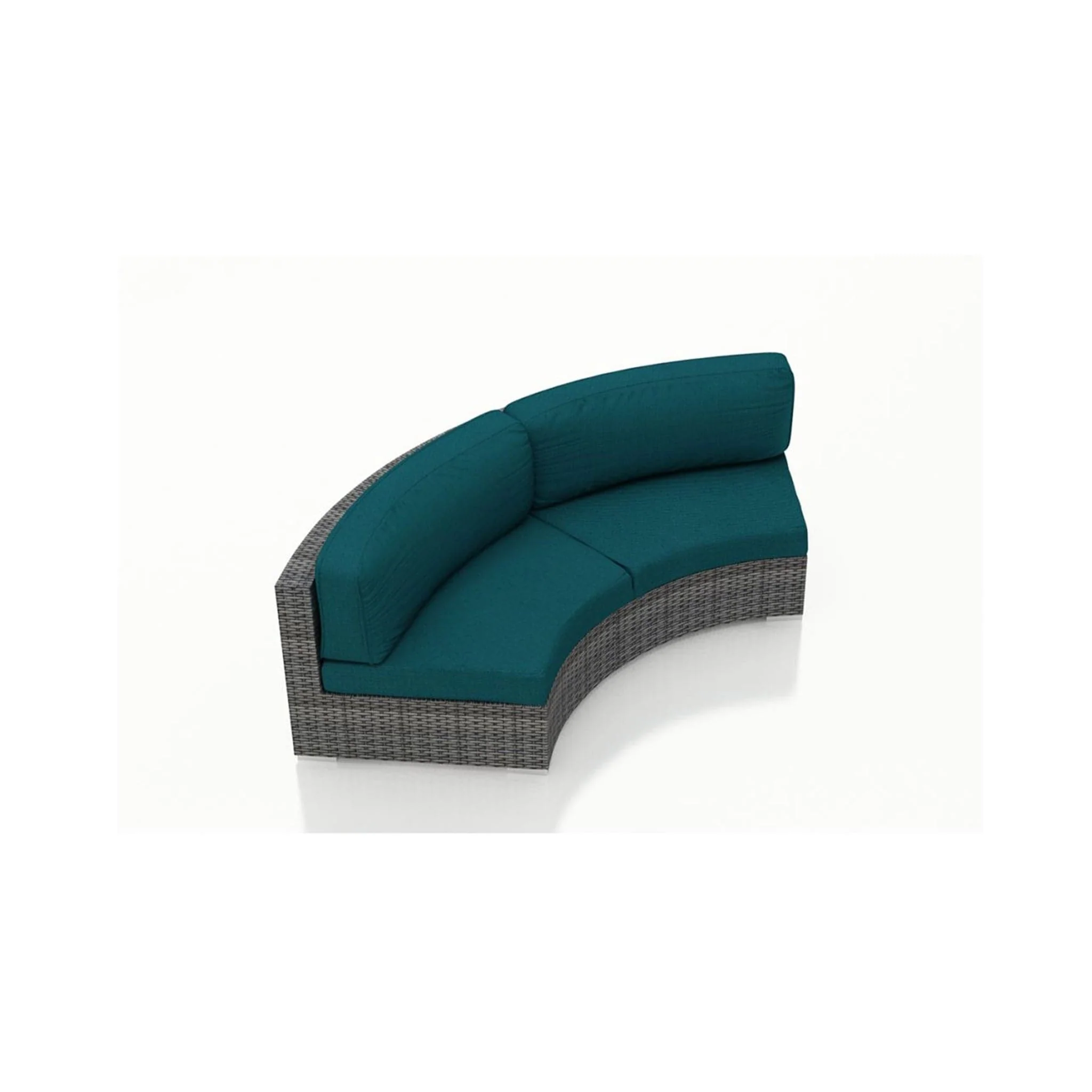 District Curved Loveseat - Image 8