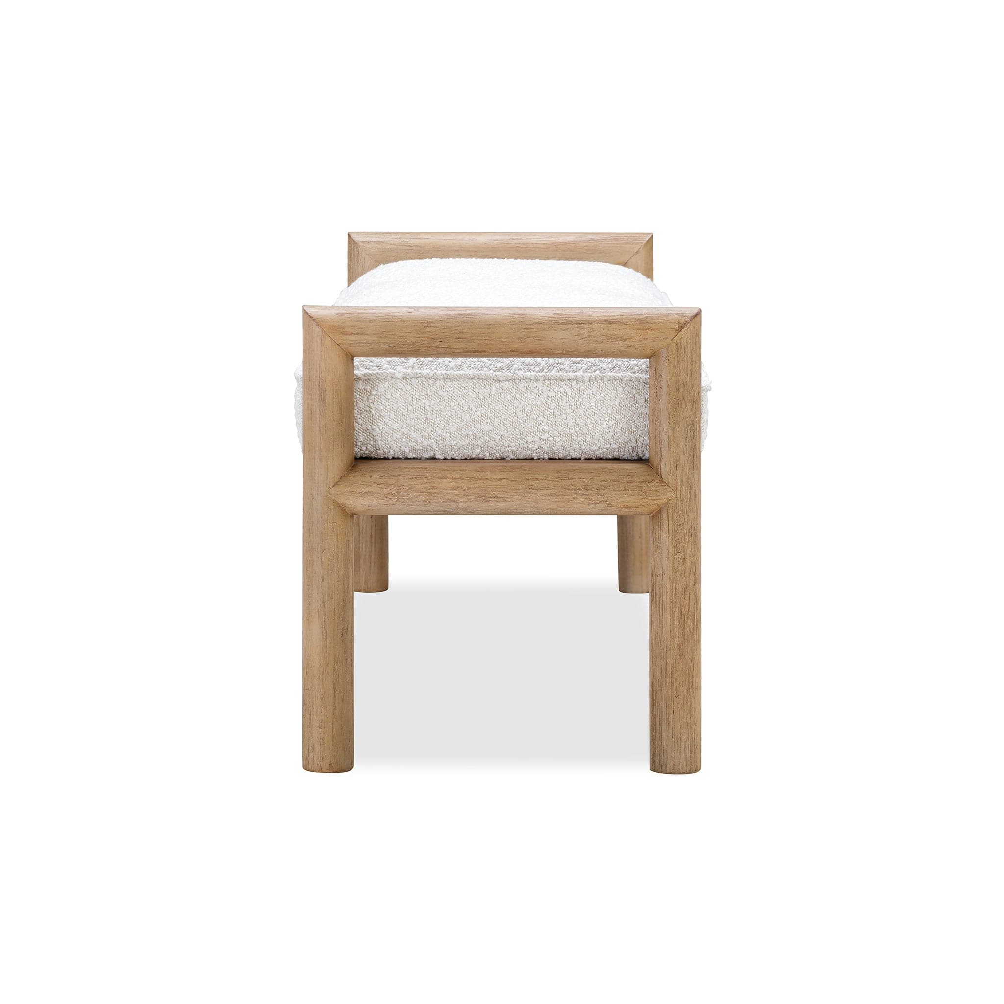 Dorsey Boucle Upholstered Bench - Image 4