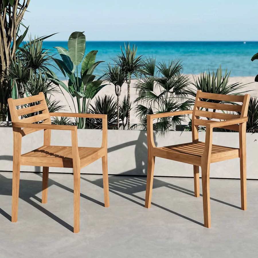 Kolding Stacking Armchair (Set of 4) - Image 3