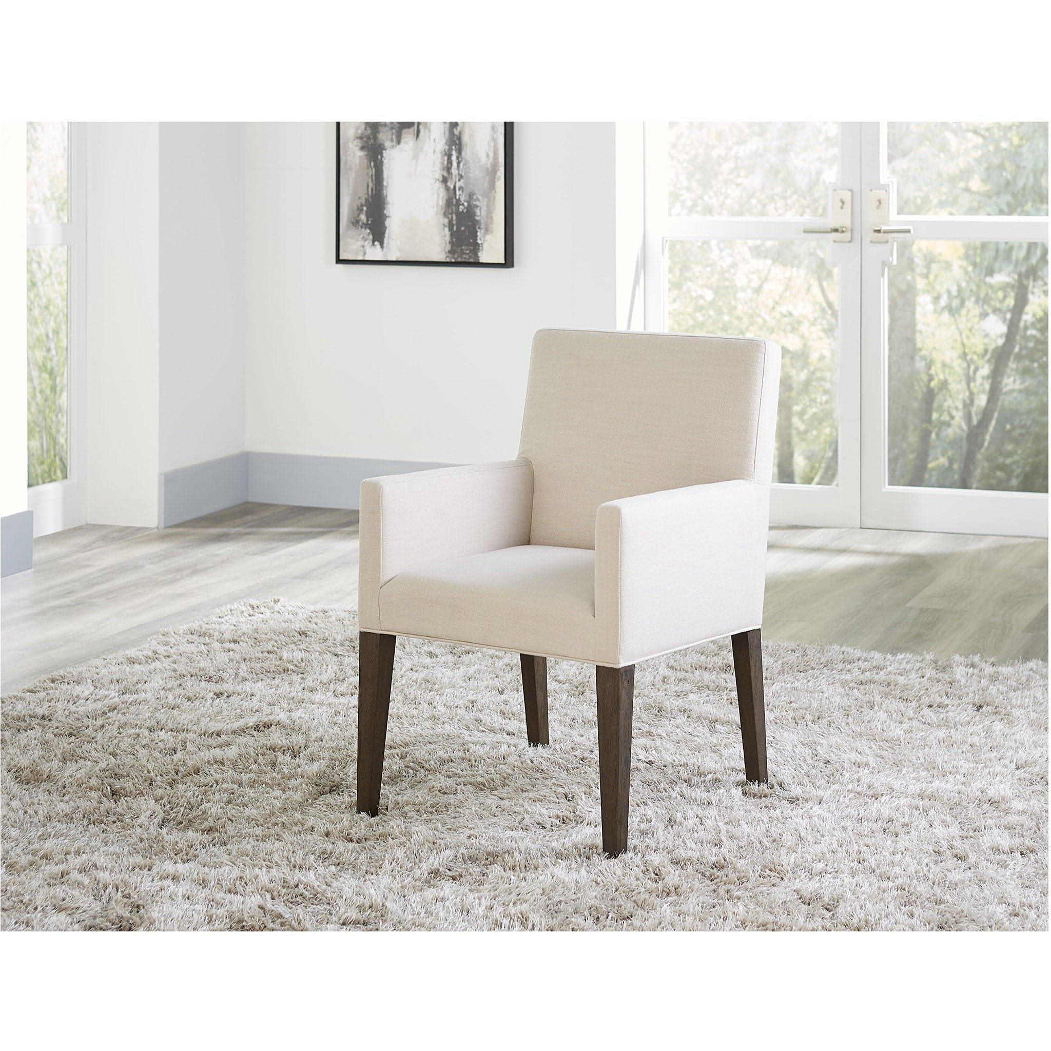 Modesto Upholstered Arm Chair  (Set of 2) - Image 5