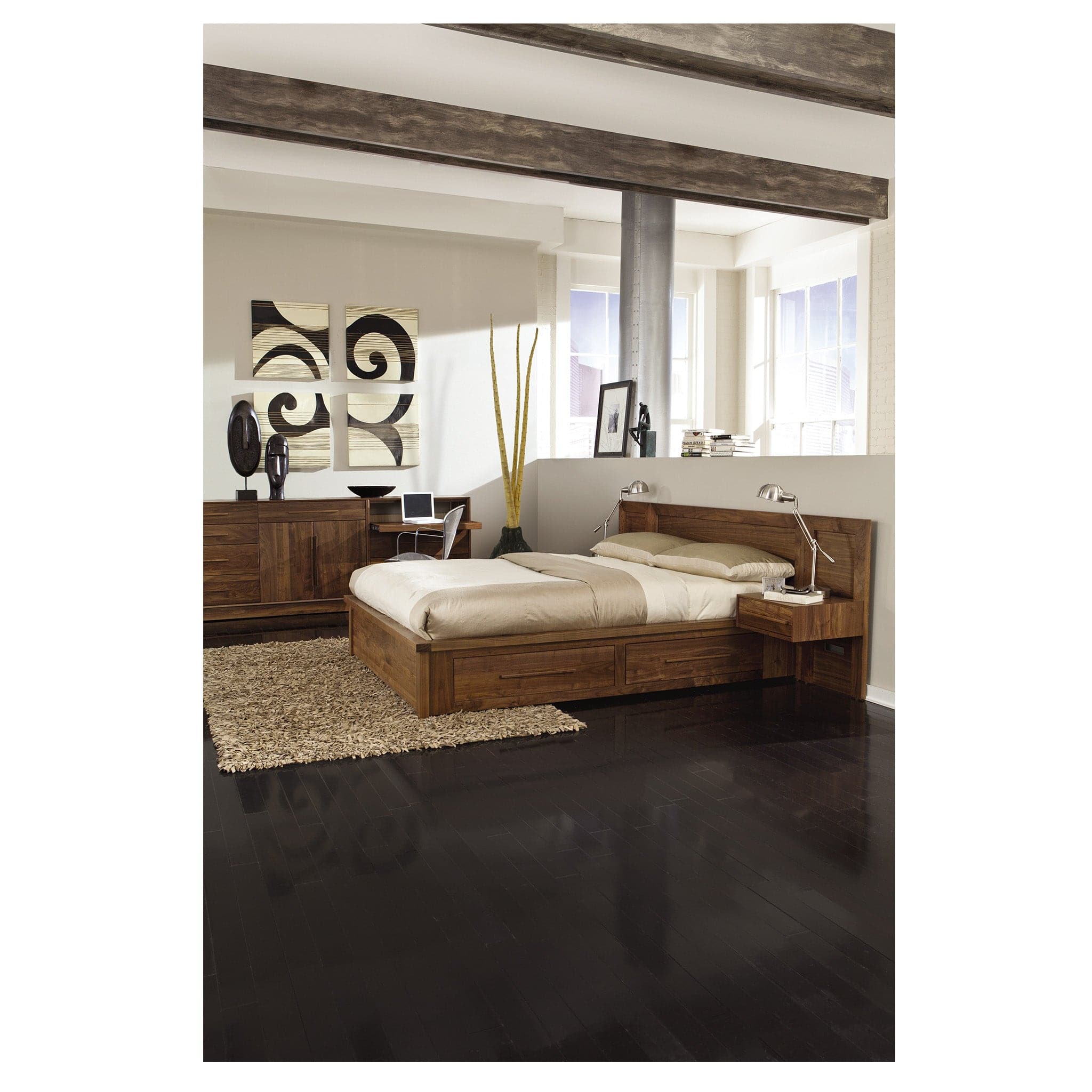 Copeland Moduluxe Upholstered Storage Bed - Image 3