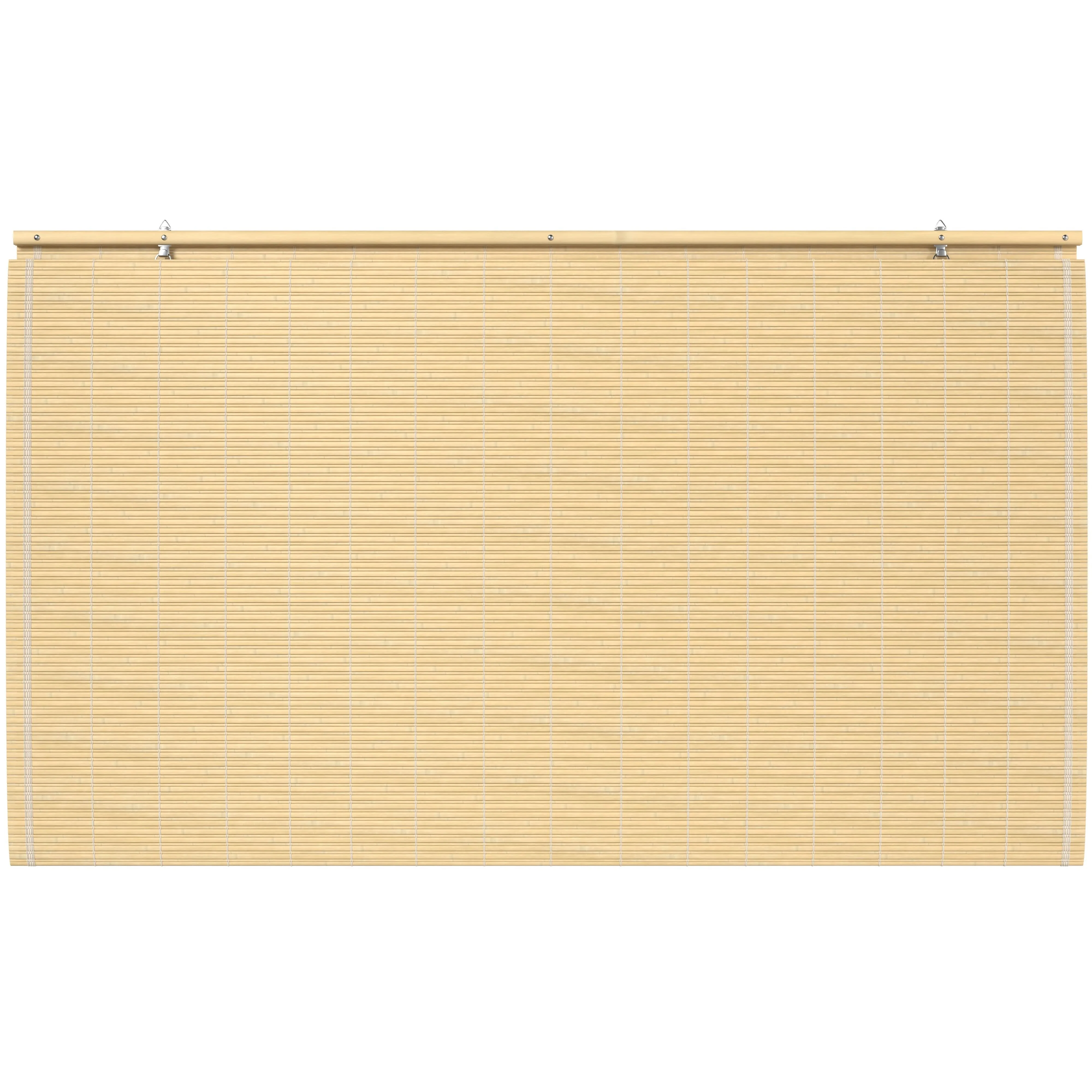 Natural Bamboo Cordless Window Shade - Image 17