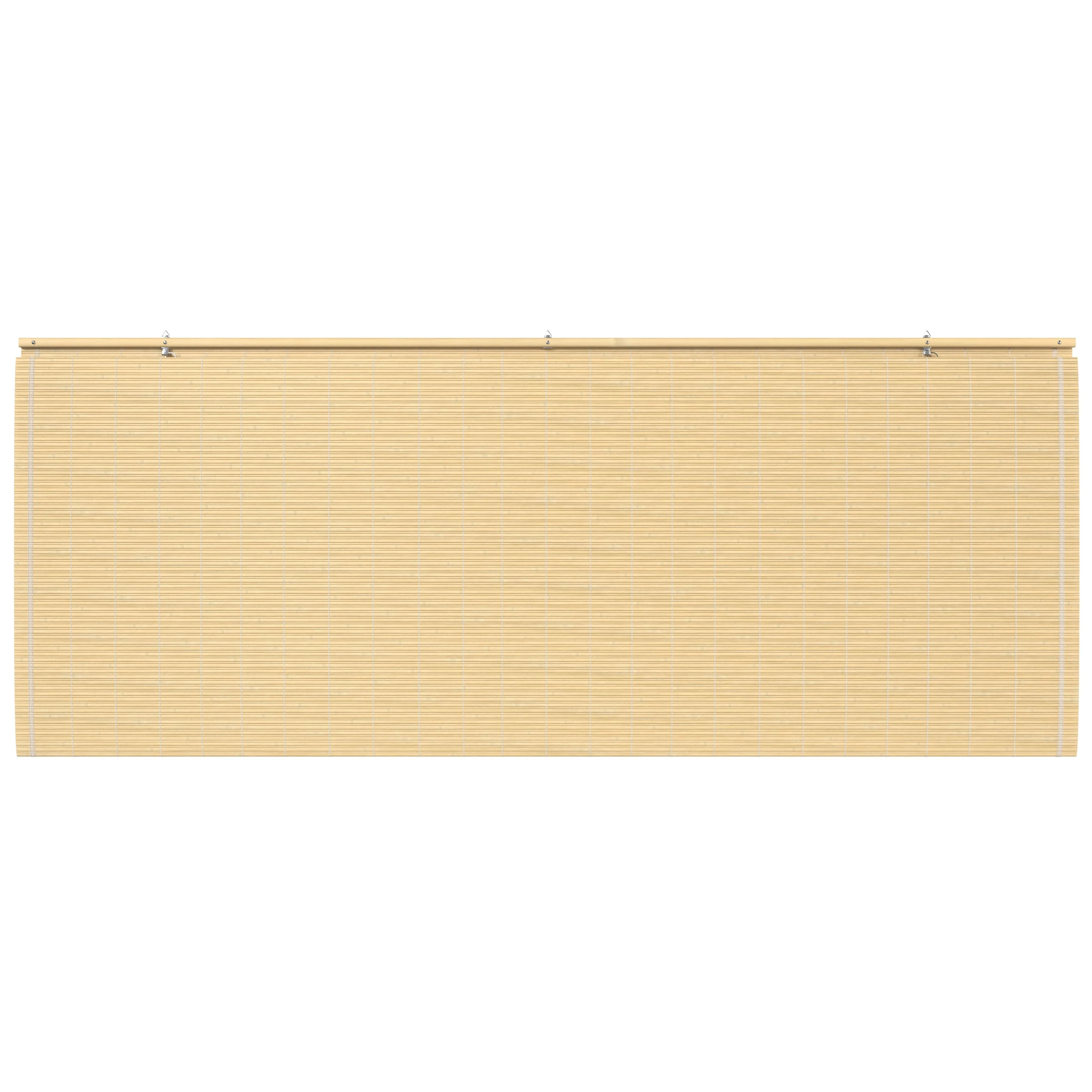 Natural Bamboo Cordless Window Shade - Image 25