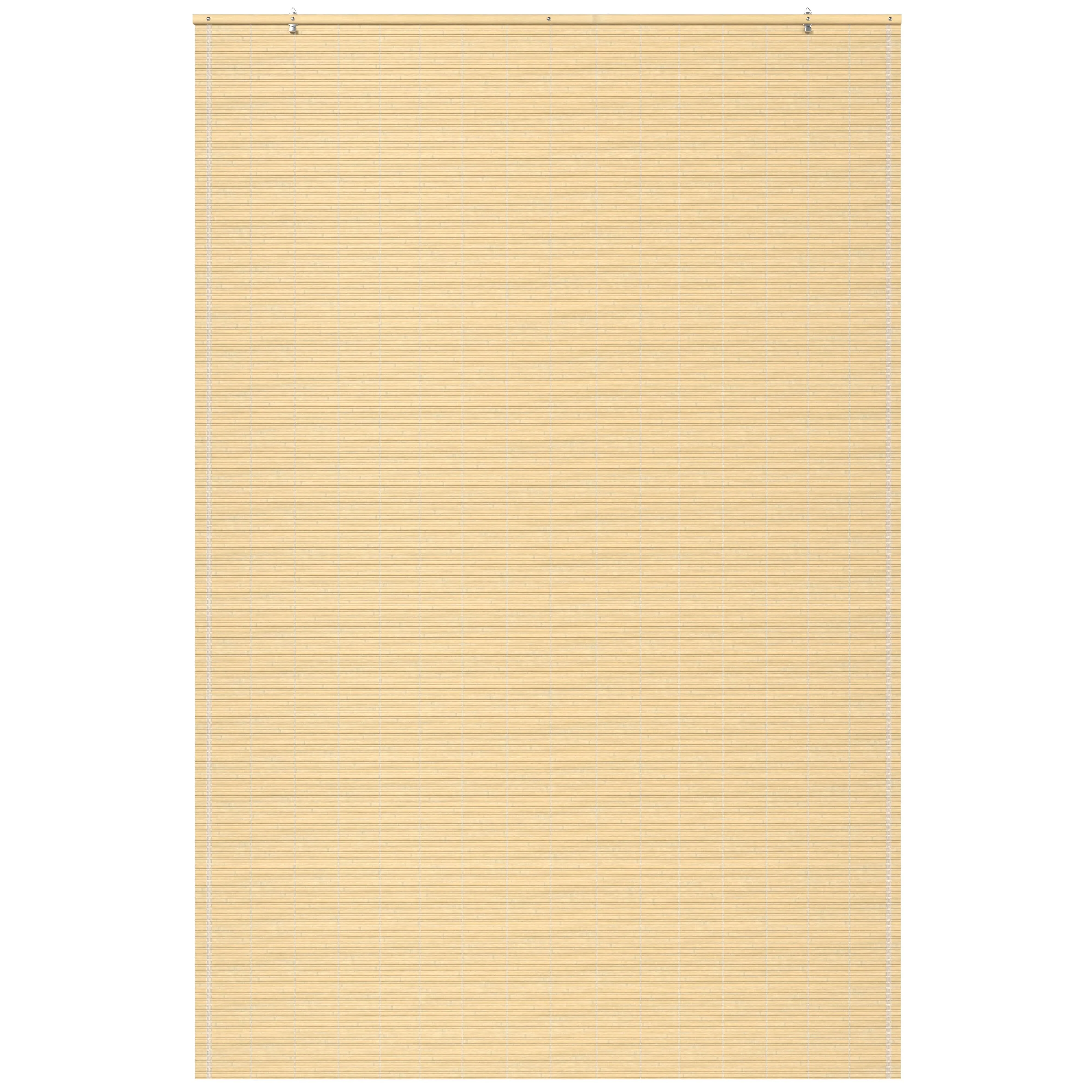 Natural Bamboo Cordless Window Shade - Image 3