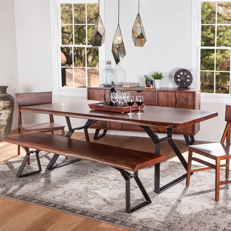 Nottingham Live Edge Dining Table - Image 3