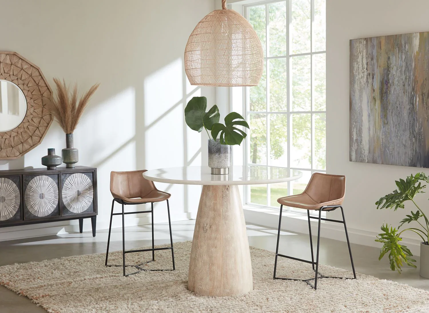Palm Desert Round Gathering Table - Image 3